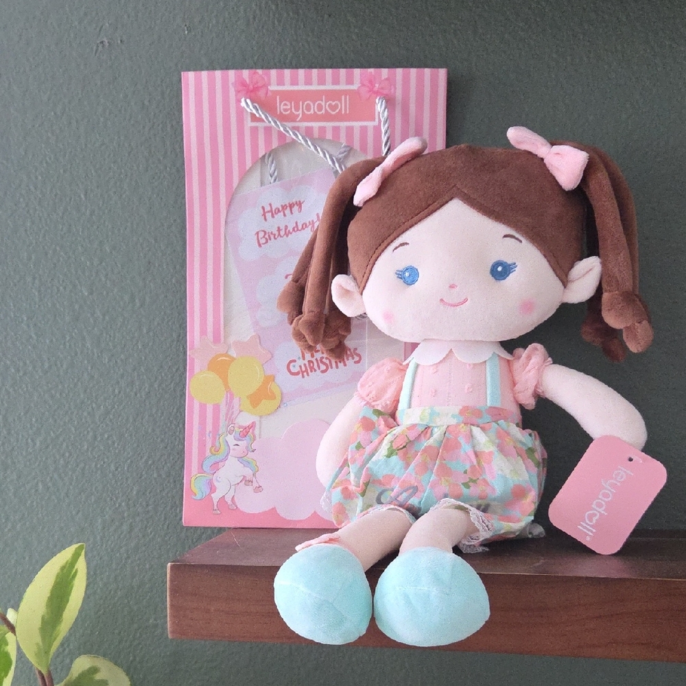 Leyadoll AUDREY Personalized Doll New With Gift Bag